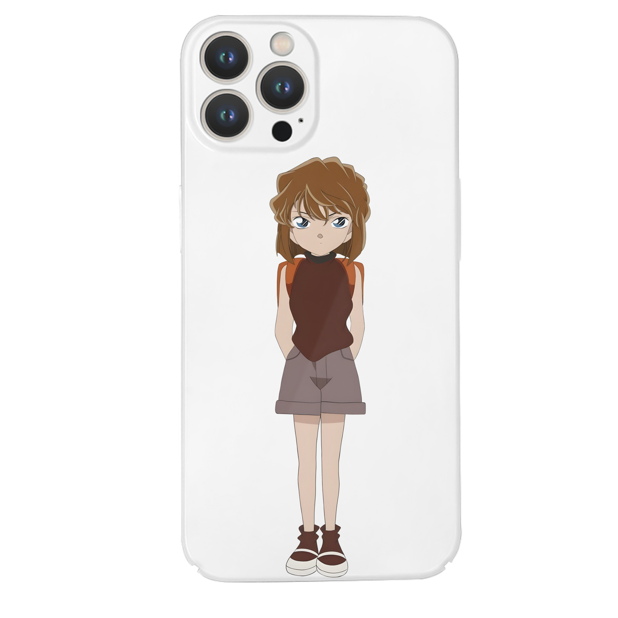 （画像用） 名探偵コナン 灰原 哀 はいばら あい Detective Conan Anita Hailey、Vi Graythorn Haibara Ai 【iPhone 14シリーズ対応】ハードケース